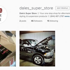 Dales Super Store Follow Us On Instagram:

https://instagram.com/dales_super_store