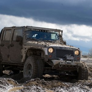 Jeep Wrangler JK Stuck in the Mud!