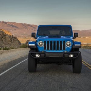 Front view of the new 2021 392 Wrangler