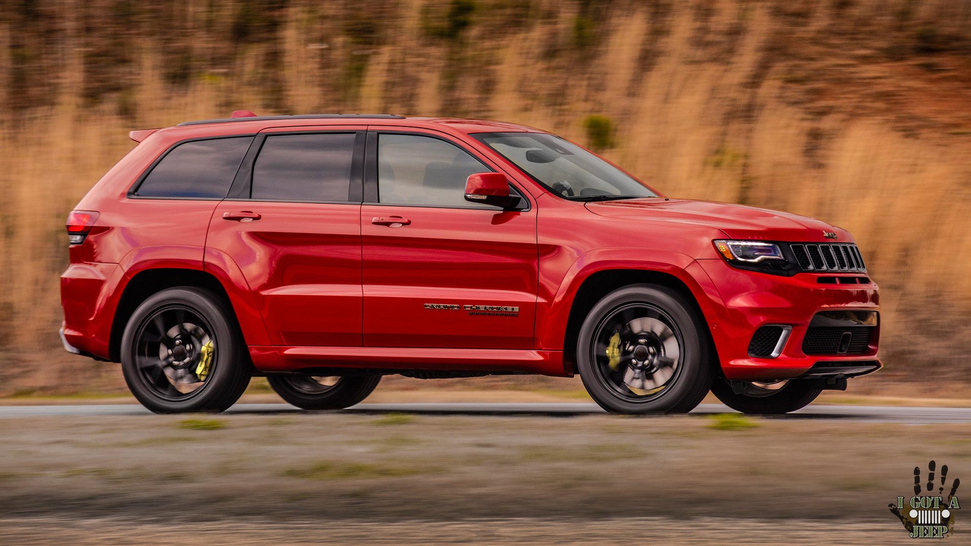 2018 Jeep Trackhawk ready for the track.